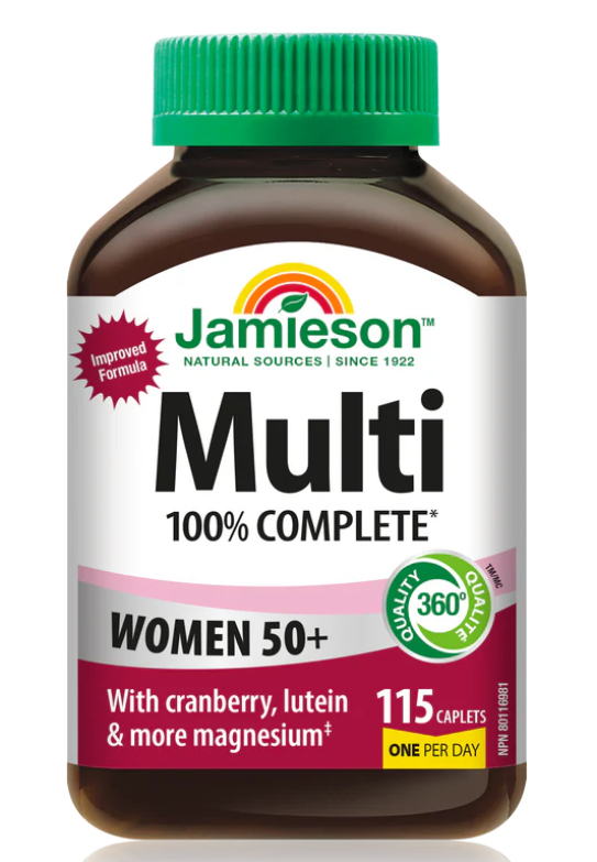 Multivitamins for women 50+